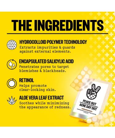 Discover Peace Out Salicylic Acid Sheer Acne Day Dots 40 ct ($38 value) - Elevate Your Style Instantly! - Buy Online on GoSupps.com