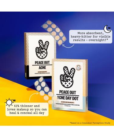 Discover Peace Out Salicylic Acid Sheer Acne Day Dots 40 ct ($38 value) - Elevate Your Style Instantly! - Buy Online on GoSupps.com