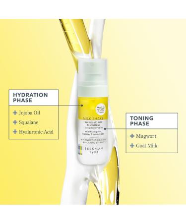 Beekman 1802 Travel Size Milk Shake Hyaluronic Acid & Squalane Facial Toner Mist - Discover Premium Quality Shop now! - Buy Online on GoSupps.com