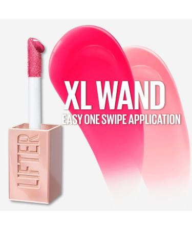 Discover Maybelline Lifter Gloss Candy Drop Lip Gloss with Hyaluronic Acid Gummy Bear 0.18 oz - Elevate Your Style Instantly! - Buy Online on GoSupps.com