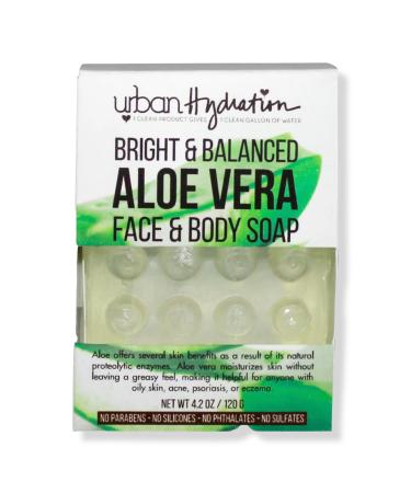Urban Hydration Aloe Vera Leaf Face & Body Bar Soap 4.2 oz