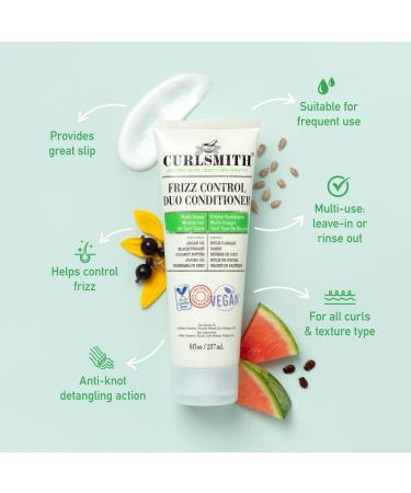 Discover Curlsmith Frizz Control Duo Conditioner 8 oz - Elevate Your Style Instantly! - Buy Online on GoSupps.com