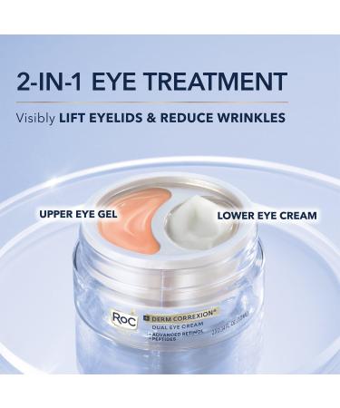 RoC Derm Correxion Dual Eye Cream with Advanced Retinol + Peptides 0.68 oz - Discover Premium Quality Shop now! - Buy Online on GoSupps.com