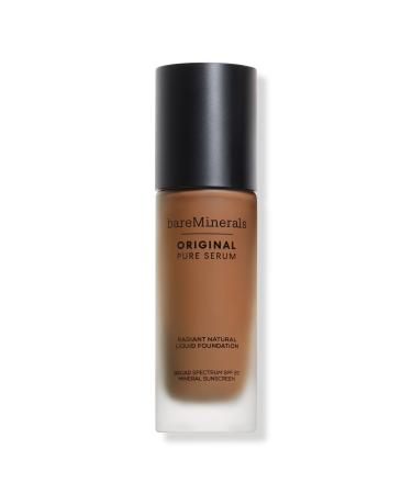 bareMinerals Original Pure Serum Radiant Natural Liquid Foundation Mineral SPF 20 Deep Neutral 5 1.014 oz