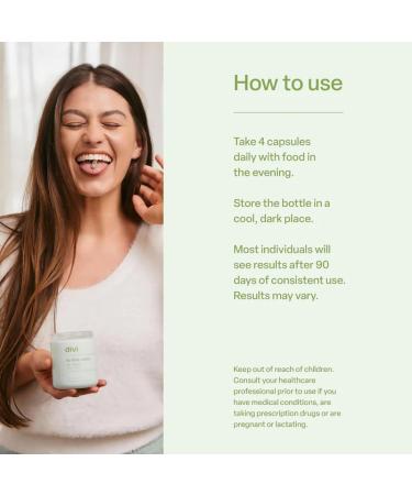 Discover Divi Hair Vitamin and Supplement 120 ct - Elevate Your Style Instantly! - Buy Online on GoSupps.com