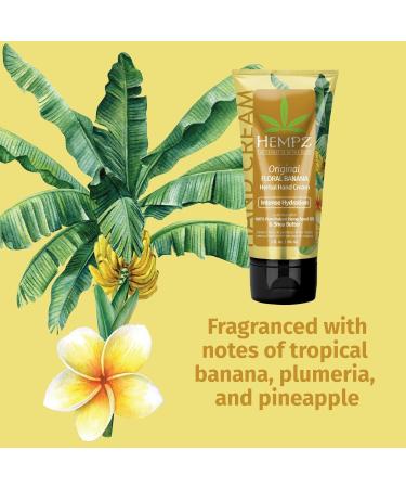 Hempz Original Floral Banana Herbal Hand Cream 3 oz - Discover Premium Quality Shop now! - Buy Online on GoSupps.com