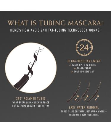 KVD Beauty Full Sleeve Long + Defined Tubing Mascara Ink Black (blackest black) - Discover Premium Quality Shop now! - Buy Online on GoSupps.com