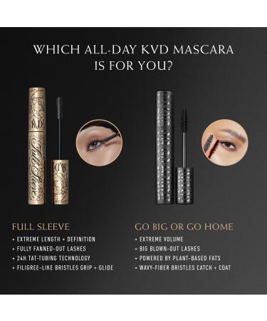 KVD Beauty Full Sleeve Long + Defined Tubing Mascara Ink Black (blackest black) - Discover Premium Quality Shop now! - Buy Online on GoSupps.com