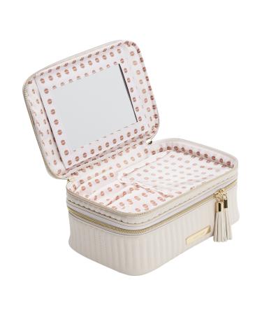 Tartan + Twine Vertical Quilted Train Case With Mirror - Transform Your Style with the Best Innovation Today! - Buy Online on GoSupps.com