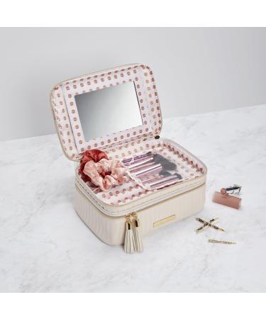 Tartan + Twine Vertical Quilted Train Case With Mirror - Transform Your Style with the Best Innovation Today! - Buy Online on GoSupps.com