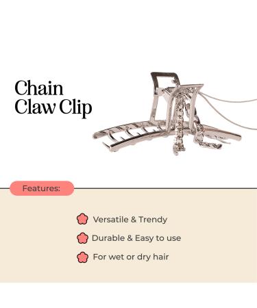 Discover INH Chain Claw Clip - Elevate Your Style Instantly! - Buy Online on GoSupps.com