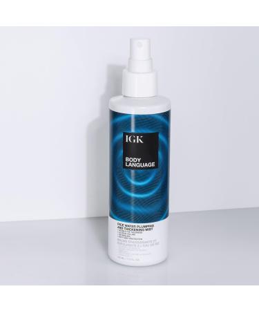 IGK Body Language Rice Water Plumping and Thickening Mist 7.0 oz - Transform Your Style with the Best Innovation Today! - Buy Online on GoSupps.com