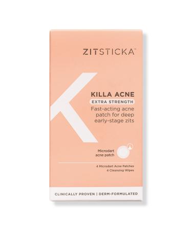 ZitSticka KILLA ACNE Extra Strength Microdart Patches 4 ct