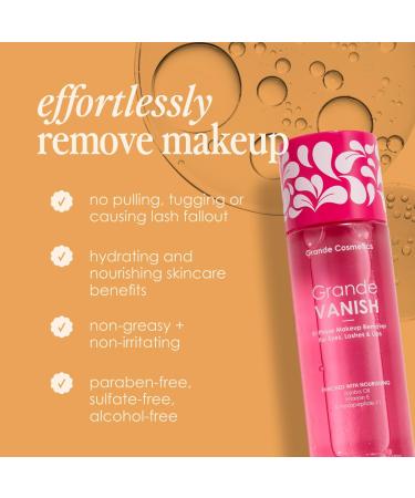 Discover Grande Cosmetics GrandeVANISH Bi-Phase Makeup Remover - Elevate Your Style Instantly! - Buy Online on GoSupps.com