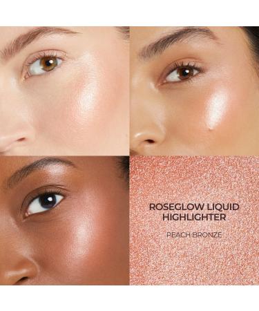 Discover Laura Mercier RoseGlow Liquid Highlighter Peach Bronze (warm peach shimmer) - Elevate Your Style Instantly! - Buy Online on GoSupps.com