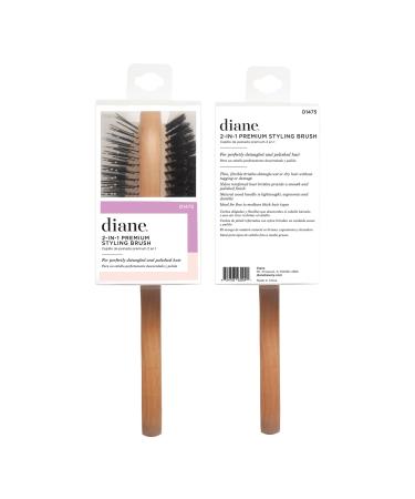 Diane 2-in-1 Premium Styling, Detangling, & Polishing Hair Brush - Transform Your Style with the Best Innovation Today! - Buy Online on GoSupps.com