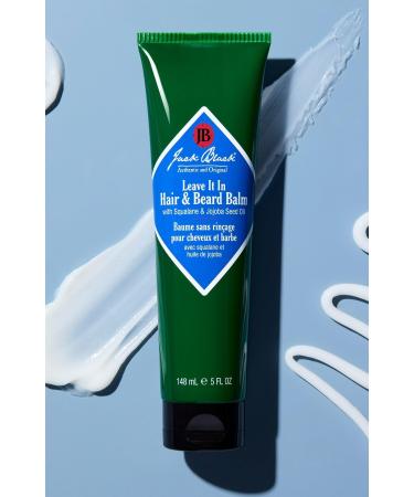 Discover Jack Black Leave It In Hair & Beard Balm with Squalane & Jojoba Seed Oil 5.0 oz - Elevate Your Style Instantly! - Buy Online on GoSupps.com