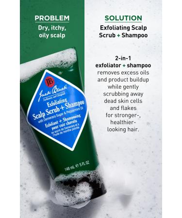 Discover Jack Black Exfoliating Scalp Scrub + Shampoo 5.0 oz - Elevate Your Style Instantly! - Buy Online on GoSupps.com