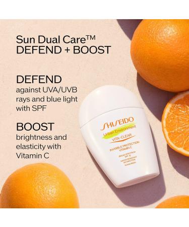 Shiseido Urban Environment Vita-Clear Sunscreen SPF 42 1.0 oz - Transform Your Style with the Best Innovation Today! - Buy Online on GoSupps.com