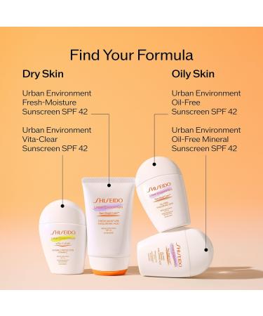 Shiseido Urban Environment Vita-Clear Sunscreen SPF 42 1.0 oz - Transform Your Style with the Best Innovation Today! - Buy Online on GoSupps.com