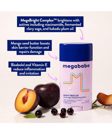 megababe Night Rescue Overnight Brightening Stick 2.25 oz - Transform Your Style with the Best Innovation Today! - Buy Online on GoSupps.com