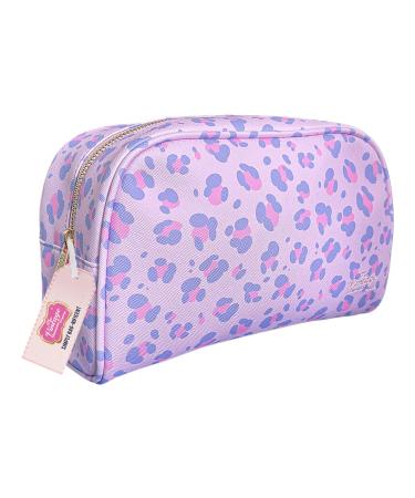 Discover The Vintage Cosmetic Company Lilac Leopard Print Make-Up Bag - Elevate Your Style Instantly! - Buy Online on GoSupps.com