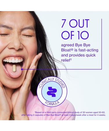 Discover Love Wellness Travel Size Bye Bye Bloat: Debloating Capsules 10 ct ct - Elevate Your Style Instantly! - Buy Online on GoSupps.com