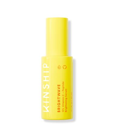 Kinship Brightwave 10% Vitamin C + Peptide Brightening Serum 1.0 oz