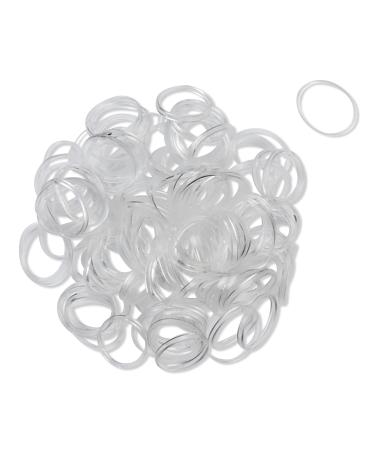 Scünci Prep Clear Polybands 150 ct