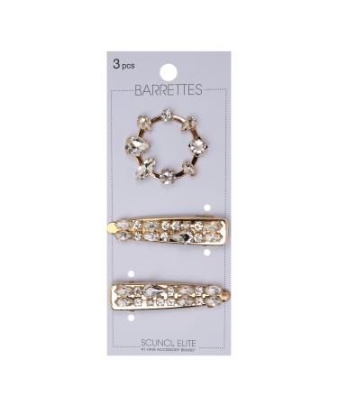 ScÃ¼nci Elite Salon Clip & Oval Rhinestone Barrette Combo 3 ct - Discover Premium Quality Shop now! - Buy Online on GoSupps.com