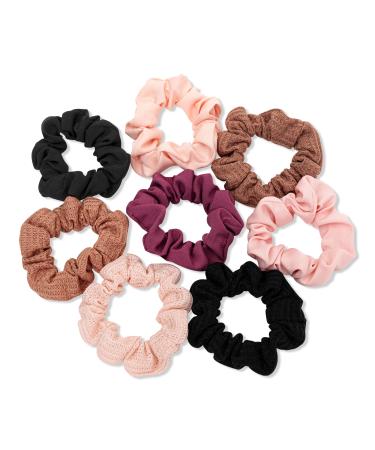 Scünci Ponytail Scrunchies 8 ct