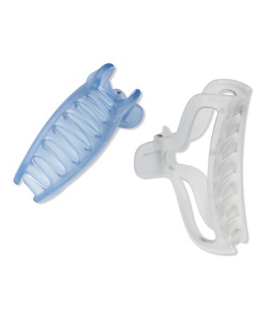 Scünci Play Translucent Claw Clips 2 ct