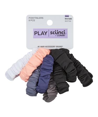 ScÃ¼nci Play Ruched Mini Scrunchies 8 ct - Transform Your Style with the Best Innovation Today! - Buy Online on GoSupps.com