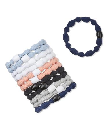 Scünci Play Beaded Elastics 12 ct