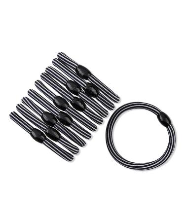 Scünci Play Striped Elastics 10 ct