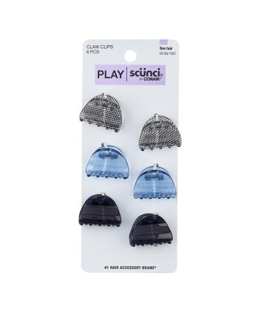 ScÃ¼nci Play Small Claw Clips 6 ct - Transform Your Style with the Best Innovation Today! - Buy Online on GoSupps.com