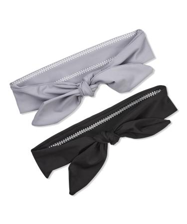 Scünci Play Adjustable No-Slip Grip Headwraps 2 ct