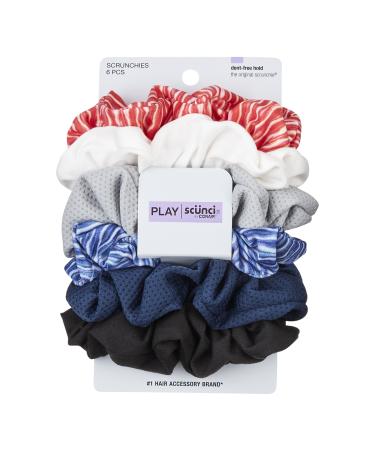ScÃ¼nci Play Mixed Fabric Scrunchies 6 ct - Transform Your Style with the Best Innovation Today! - Buy Online on GoSupps.com