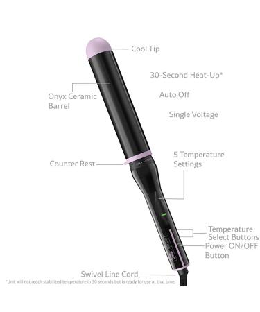 Conair InfinitiPRO By Conair 3-in-1 Onyx Titanium Curling Iron - Transform Your Style with the Best Innovation Today! - Buy Online on GoSupps.com