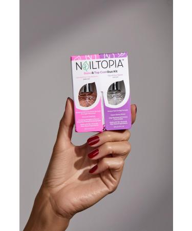 Nailtopia Base & Top Coat Duo - Transform Your Style with the Best Innovation Today! - Buy Online on GoSupps.com