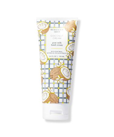 Beekman 1802 Coconut Cream Goat Milk Hand Cream 3.4 oz