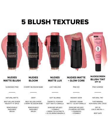 Discover NUDESTIX NUDIES Matte + Glow Core All Over Face Blush Color Pink Ice 0.21 oz - Elevate Your Style Instantly! - Buy Online on GoSupps.com