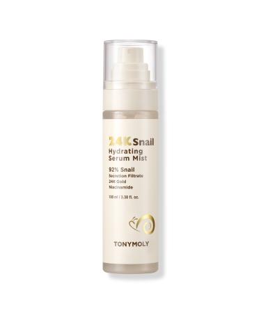 TONYMOLY 24K Snail Hydrating Serum Mist 3.38 oz