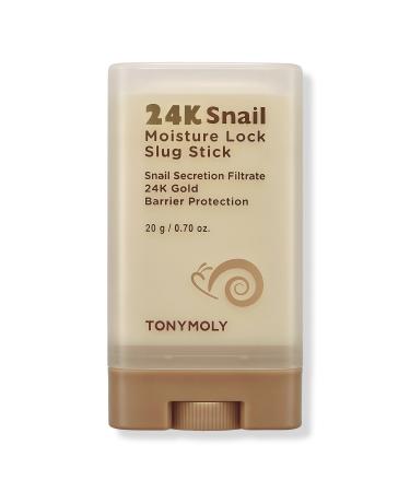 TONYMOLY 24K Snail Moisture Lock Slug Stick 0.7 oz