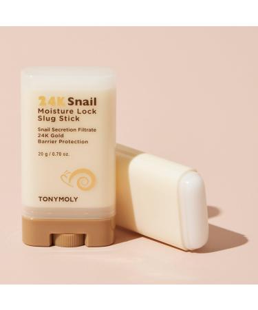 Discover TONYMOLY 24K Snail Moisture Lock Slug Stick 0.7 oz - Elevate Your Style Instantly! - Buy Online on GoSupps.com