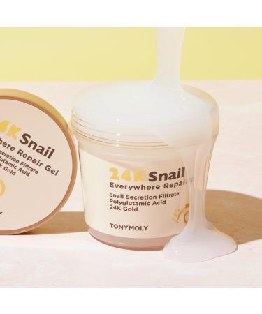 TONYMOLY 24k Snail Everywhere Repair Gel 10.14 oz - Transform Your Style with the Best Innovation Today! - Buy Online on GoSupps.com