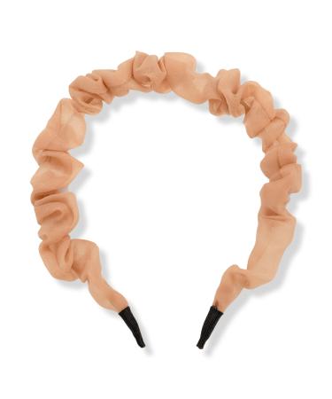 Locks & Mane Tulle Headband Nude