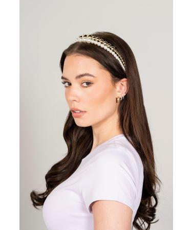 Locks & Mane Having a Ball Pearl & Gold Headbands - Transform Your Style with the Best Innovation Today! - Buy Online on GoSupps.com