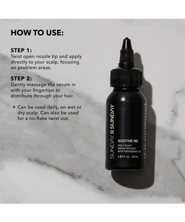 Sunday || Sunday Travel Size Soothe Me Dry Scalp Relief Serum 1.69 oz - Discover Premium Quality Shop now! - Buy Online on GoSupps.com