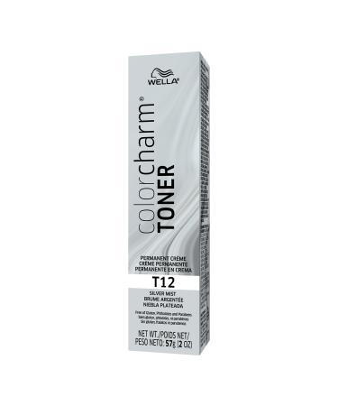 Wella Colorcharm Permanent CrÃ¨me Toner T12 Silver Mist 2.0 oz - Transform Your Style with the Best Innovation Today! - Buy Online on GoSupps.com